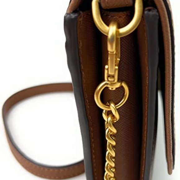 $328  Authentic New Tory Burch Emerson Chain Wallet Crossbody Shoulder Bag - Picture 5 of 7